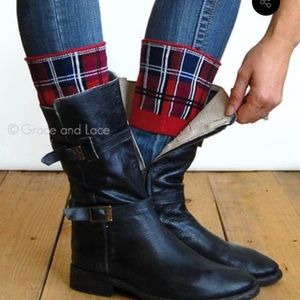 NWOT Grace & Lace Patterned Boot Cuffs (Size OS) BRAND NEW!